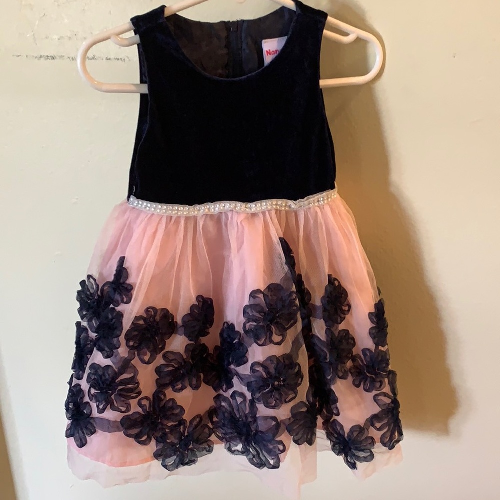 Pink and blue dress in good conditions